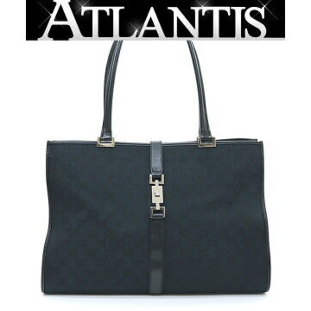 Gucci Jackie Handbag GG Black